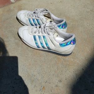 IRIDESCENT VINTAGE ADIDAS SUPERSTAR SNEAKERS